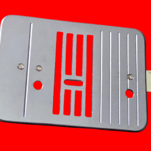 new brother sewing machine needle plate. part # 130967001 fits models: vx710, vx790, vx807, vx808, vx810, vx847, vx857, vx860, vx870, vx920, vx1010, vx1020, vx2051