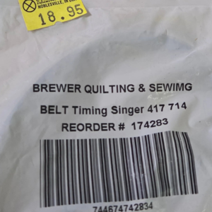 singer sewing machine timing belt models: 1030, 1036, 1060, 1060e, 417, 6704, 6705, 714, 717e, 717 school, 719, 724, 734, 737, 750, 755, 756, 758, 770, 774, 775, 776, 778