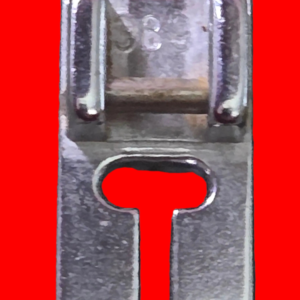husqvarna viking sewing machine 2000 6000 raised seam snap on genuine presser foot. part # 389